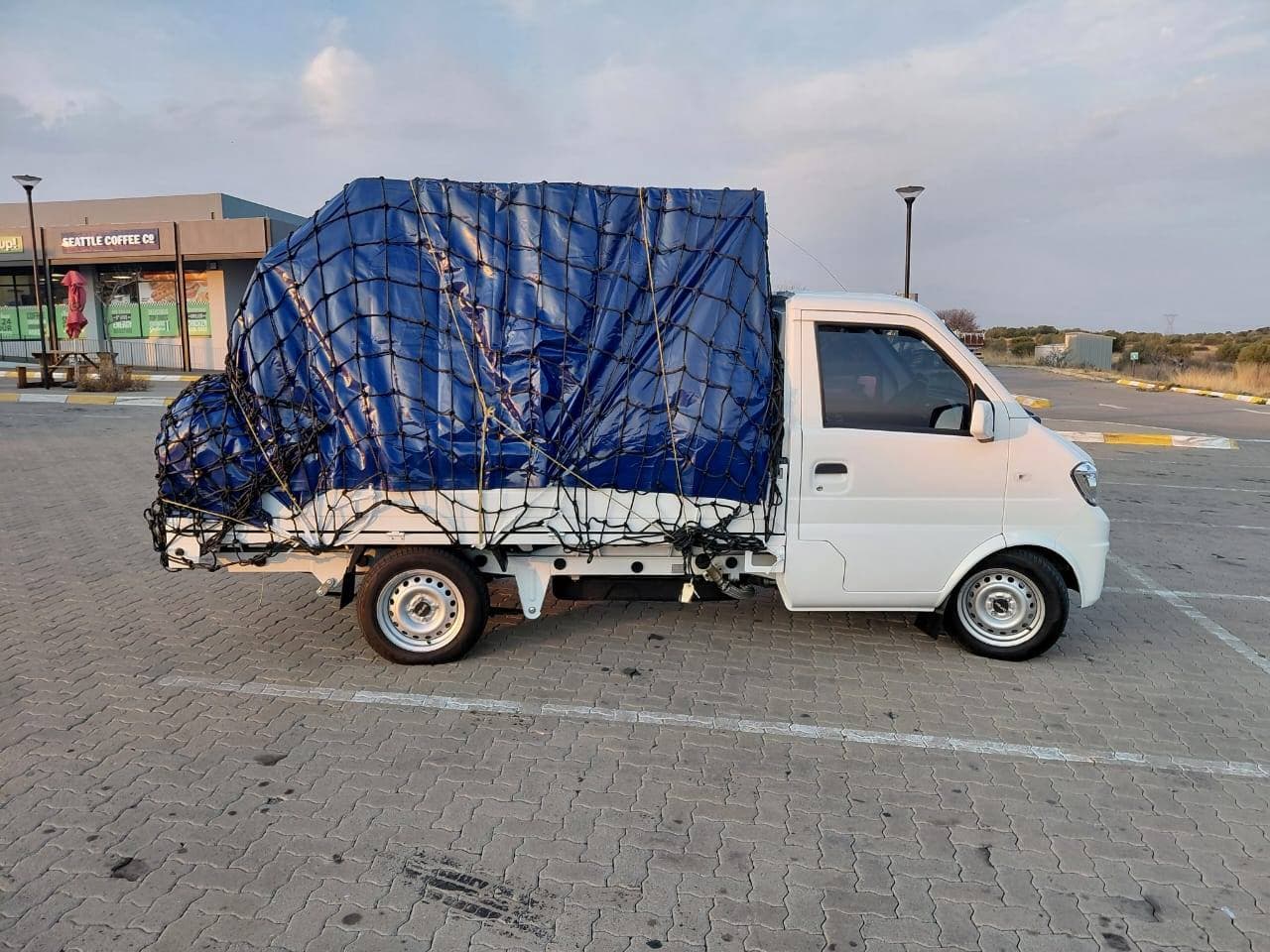 DFSK K01S review in South Africa with a large load